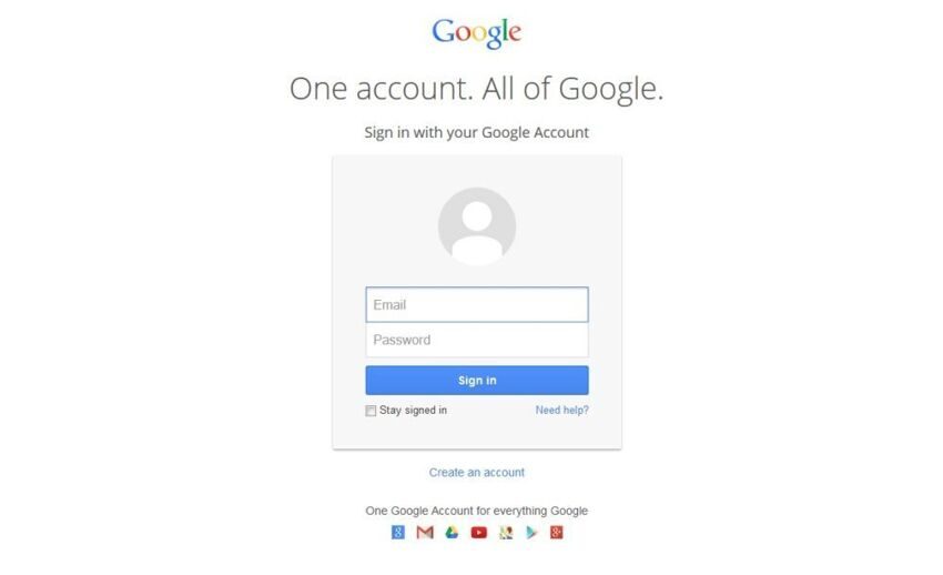Найдена уязвимость страницы авторизации Google