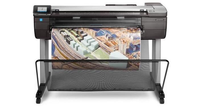 Новые  принтеры HP DesignJet для печати чертежей