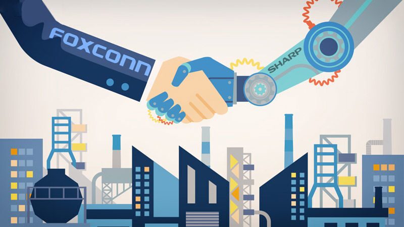 Foxconn  купит 66% Sharp  за 3,5 миллиарда