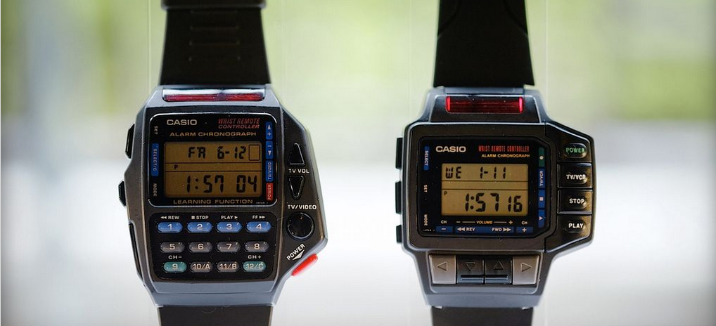 История умных часов от Casio