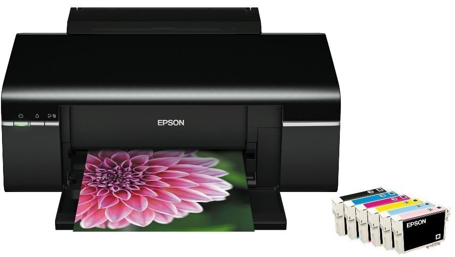 Вывод трубки памперса принтера Epson Stylus Photo T50