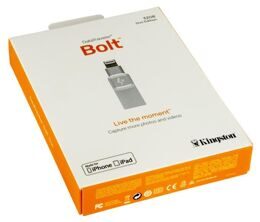 Флеш-накопитель Kingston DataTraveler Bolt Duo 32 Гб - для "яблочников"